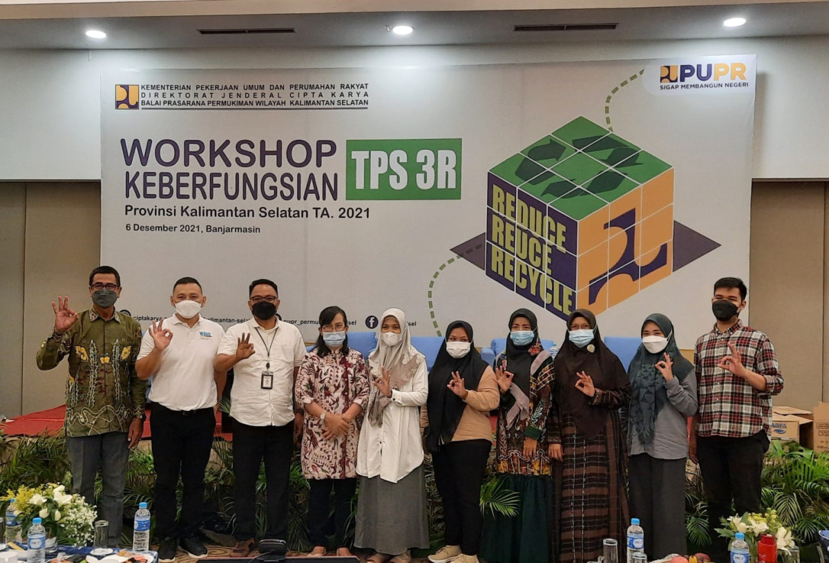 Workshop Keberfungsian TPS 3R Provinsi Kalimantan Selatan Tahun Anggaran 2021